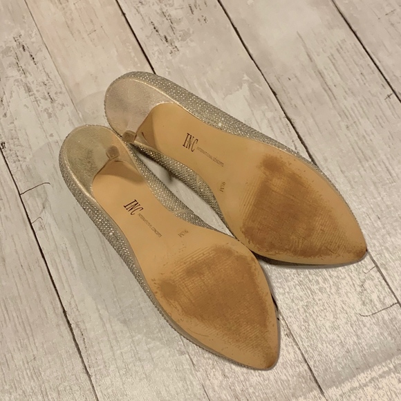 INC Zitah Pointed Toe Rhinestone Heels Size 9.5M - Picture 5 of 5